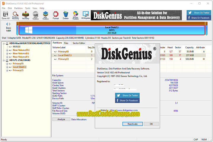 DiskGenius_Professional_5.4.3.1342 Free Download