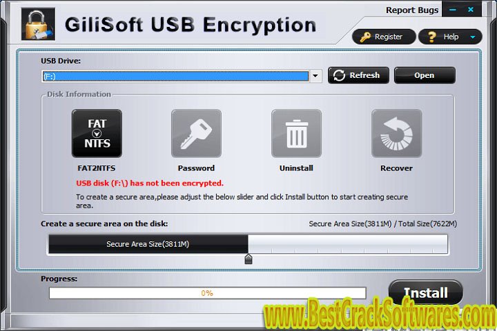 Gili Soft USB Stick Encryption 12.1 Free Download with Crack