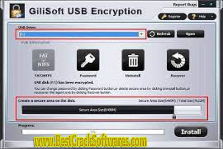 Gili Soft USB Stick Encryption 12.1 Free Download with Patch
