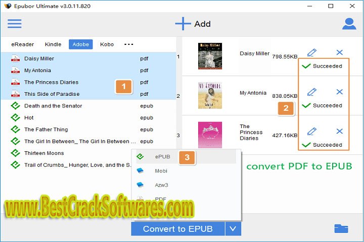 ePub Converter 3 Free Download with Patch