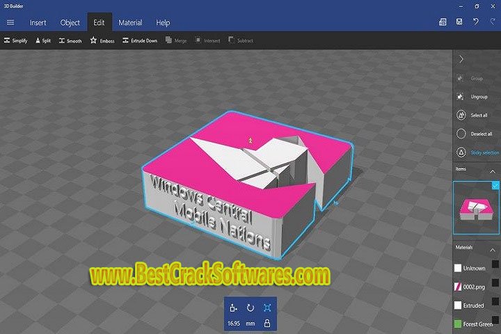 3D Builder 16.0.2611.0 Free Download with Patch