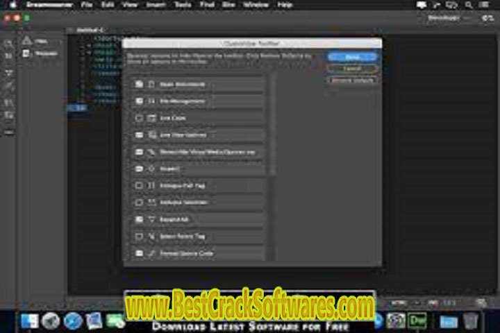 Adobe Dreamweaver 2021 mac OS Free Download with Patch