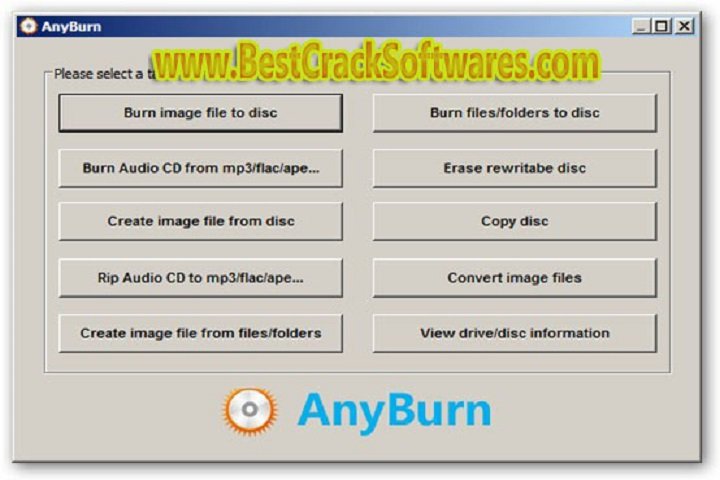 Any Burn v5.5 Multilingual Portable Free Download