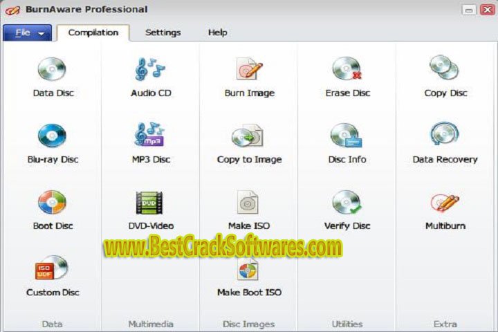 Burn Aware Professional 16.2 Multilingual x 86 Free Download with Crack