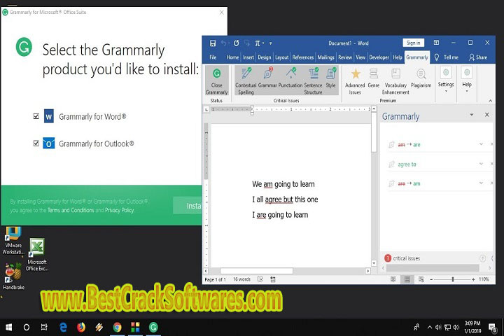 Grammarly Installer Free Download with Crack