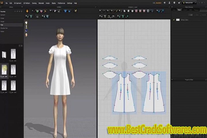 Marvelous Designer 12 Personal x 64 Free Download with Crack