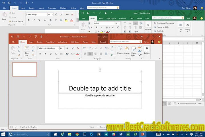 Office 16 x 64 en US Jan Free Download with Patch
