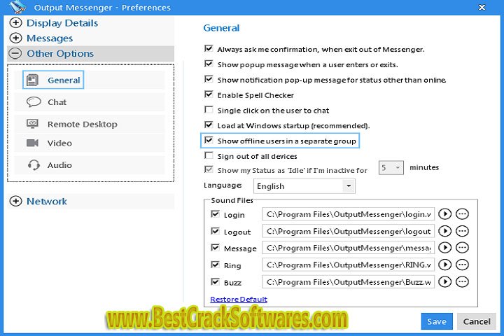 Output Messenger 2.0.23 x 64 Free Download with Patch