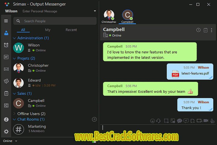 Output Messenger 2.0.23 x 86 Free Download with Patch
