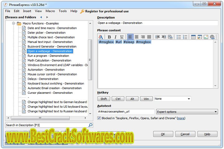 Phrase Express 16.0.174 Free Download with Crack