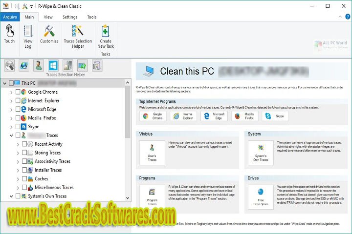 R Wipe Clean 20 Free Download with Patch