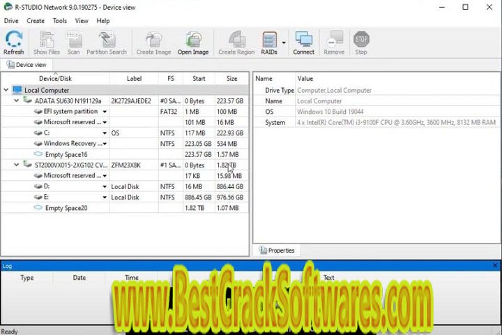 R Studio 9 Technician Free Download with Crack
