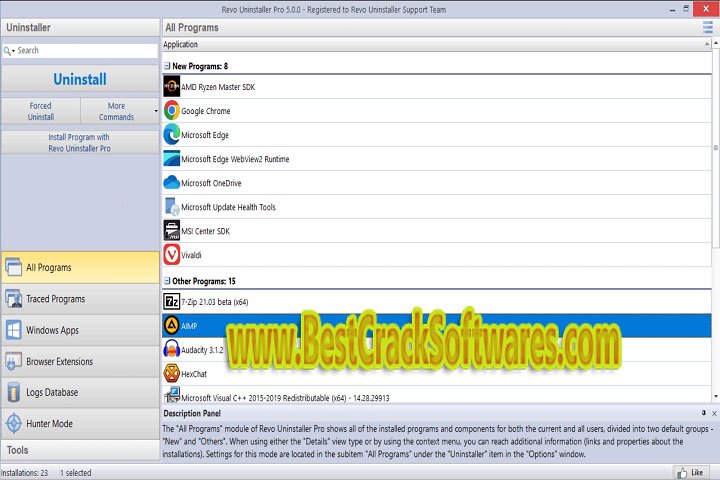 Revo Uninstaller Pro 5 Free Download with Crack