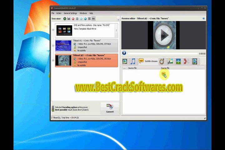 VSO Convert X to DVD 7.0.0.75 Free Download with Crack