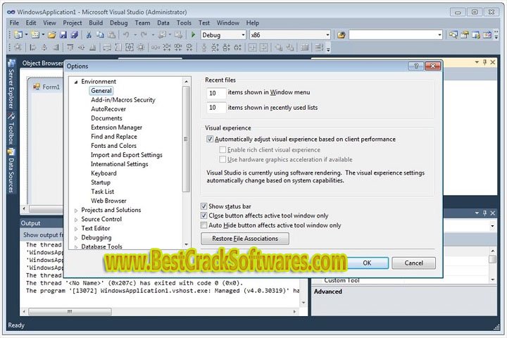 Visual Studio 2010 Professional x 86 x 16 81637 Free Download with Patch