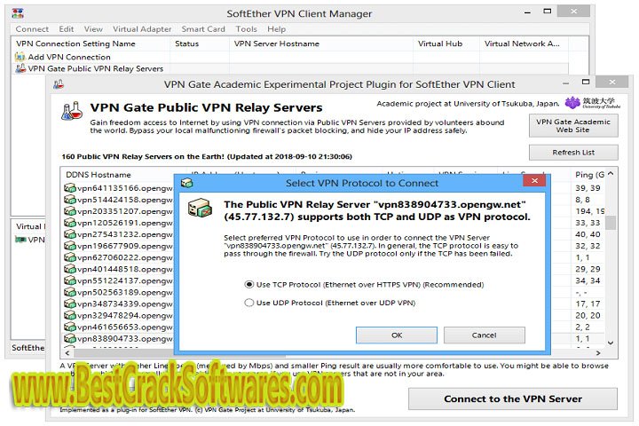 Vpn Gate Client v 4.41 9782 beta 2022.11.17 Free Download with Patch