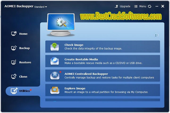 AOMEI Back upper 7.2 Free Download with Crack