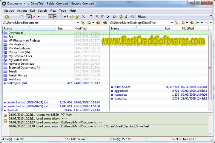 BCompare 4.4.6.27483 Free Download with Patch