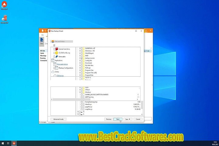 F Backup 9.8.726 Multilingual Free Download with Crack