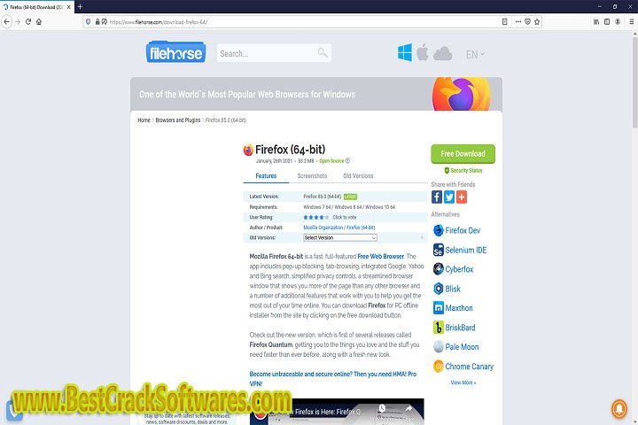 Firefox Setup 110.0.1 Free Download with Patch