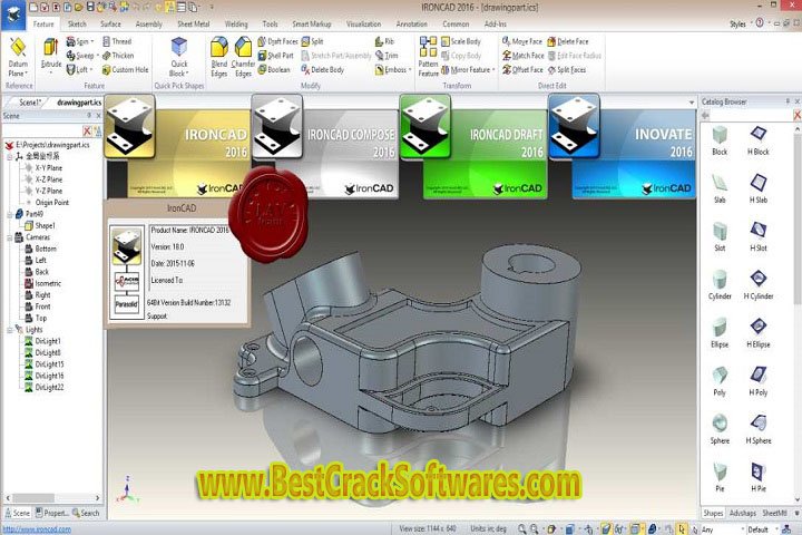 IRON CAD Design Collaboration Suite 2023 SP 1 Free Download with Crack