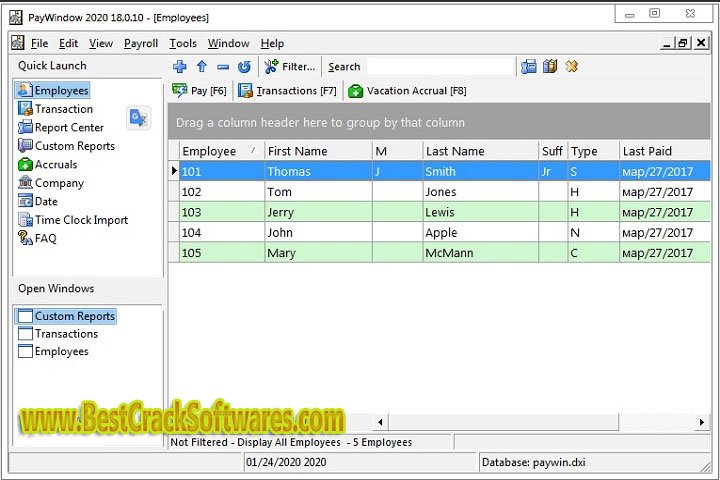 Pay Window Payroll System 2023 21.0.7.0 Free Download with Patch