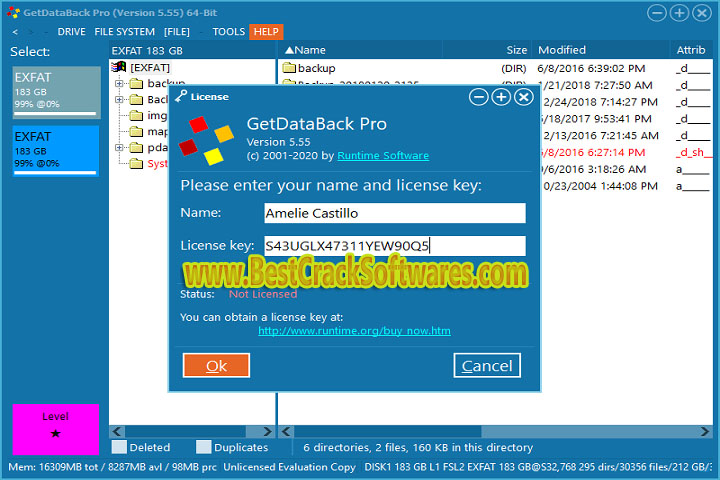 Runtime Get Data Back Pro 5.61 Free Download with Crack