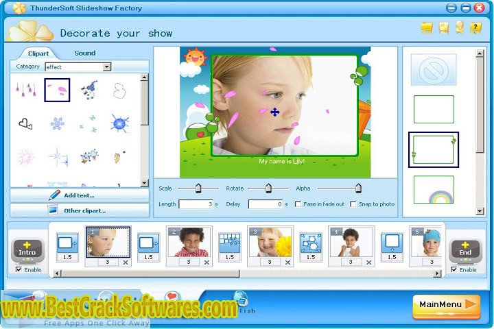 Thunder Soft Slideshow Factory 6.1.0 Free Download with Patch