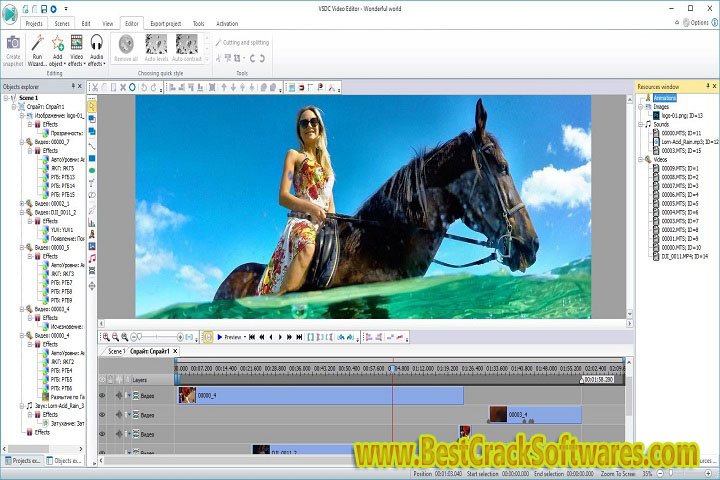 VSDC Video Editor Pro 8.1.1.450 Free Download with Crack
