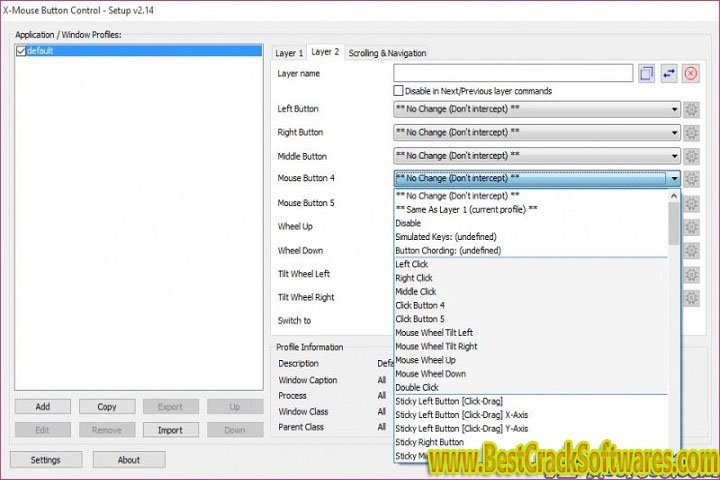 X Mouse Button Control Setup.2.20.2 Free Download with Crack