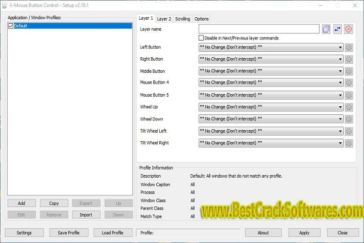 X Mouse Button Control Setup.2.20.2 Free Download with Patch