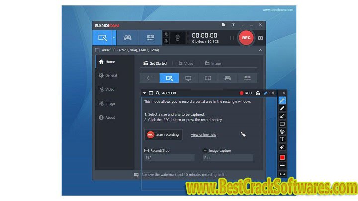 Bandicam 6212067 with crack repack portable Pc Software with crack