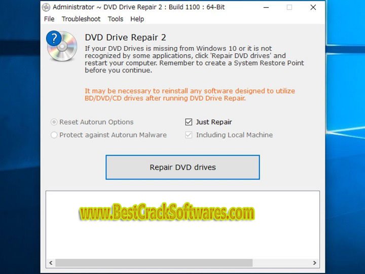 DVD Drive Repair 9.1.3.2031 Pc Software with patch