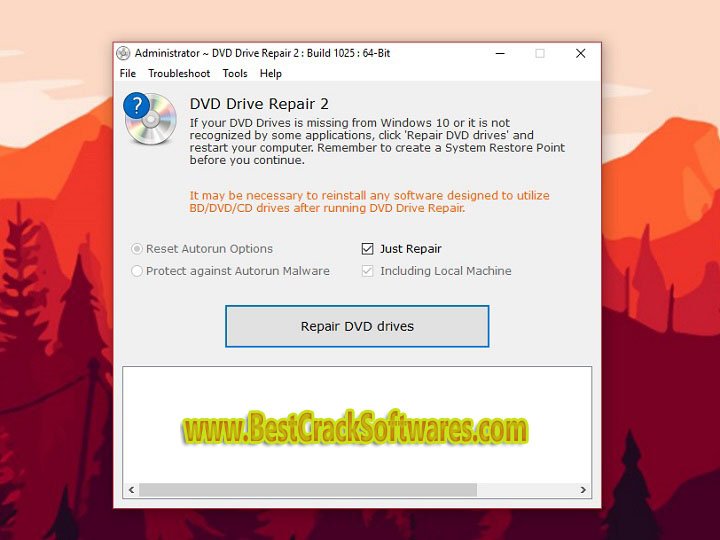 DVD Drive Repair 9.1.3.2031 Pc Software with keygen