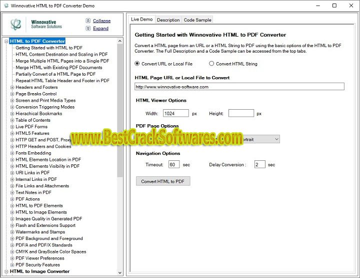 HTML2 PDF Pilot 2 Pc Software with patch