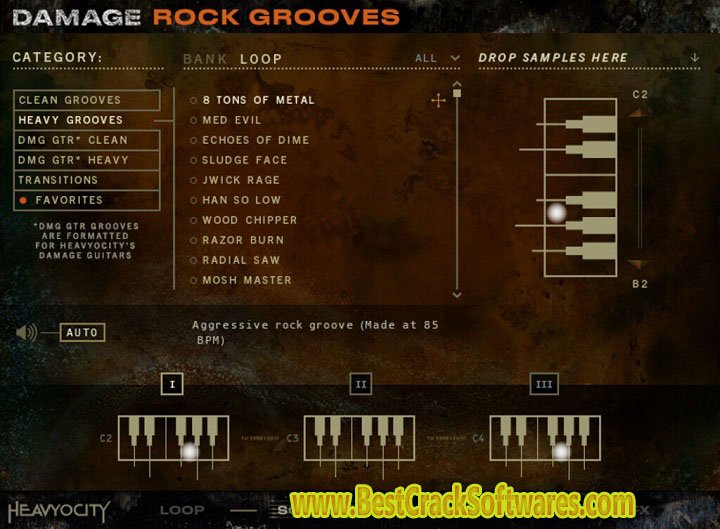 Heavyocity Damage Rock Grooves V1.0  Pc Software with patch