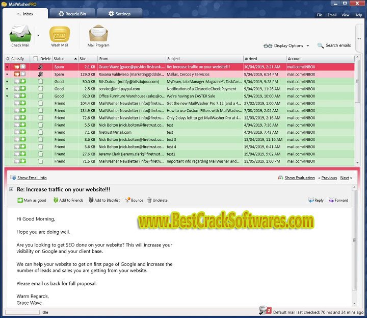 Firetrust mailwasher pro 712146 Pc Software with keygen