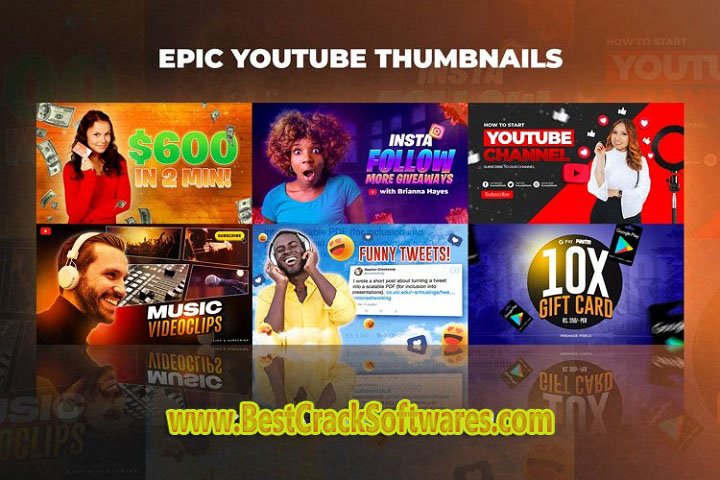 GraphicRiver 50 Youtube Thumbnail Templates 30186262 Pc Software with crack