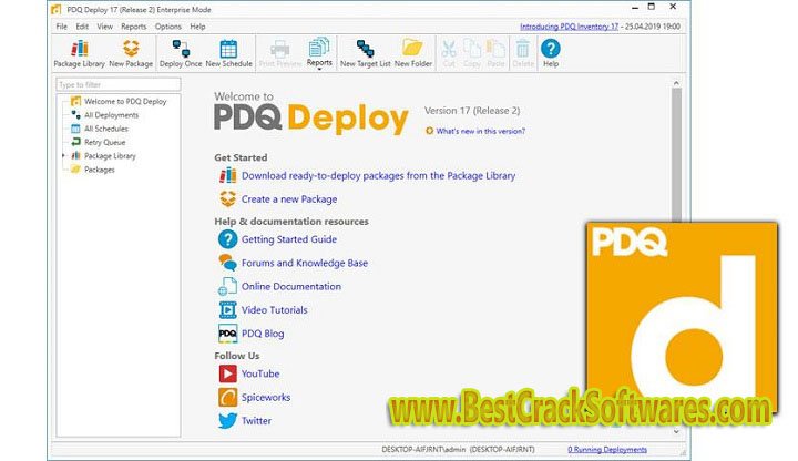 PDQ Deploy 19.3.423 Enterprise Pc Software with crack