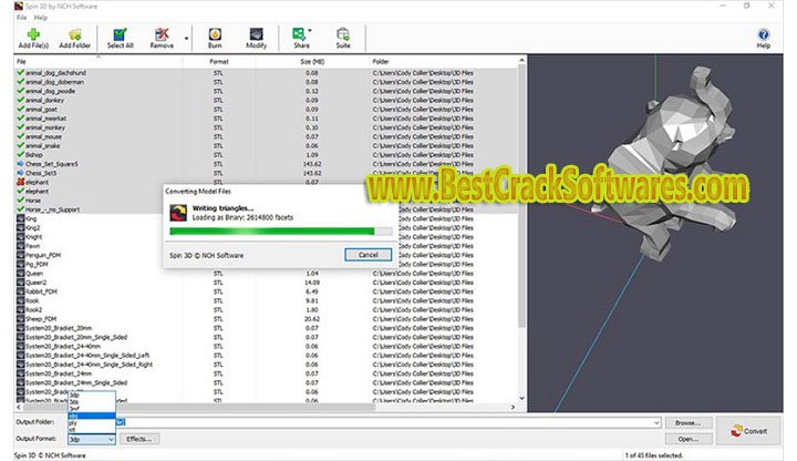 Spin 3D 6 30 05 Pc Software with crack