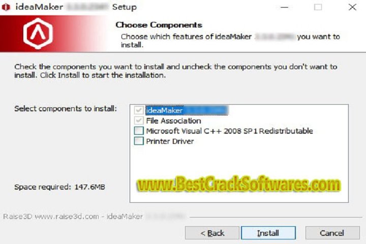 Install IideaMaker V 4.3.2.6470 Pc Software