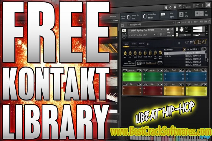 Rhythmic Robot Audio Minidrums Junior KONTAKT 1.0 Software Features