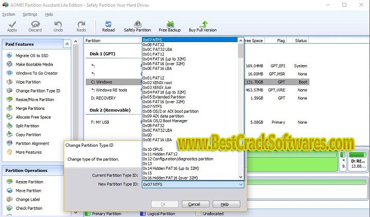 AOMEI Partition Assistant v 10.1.0 WinPE Professional Pc Software with patch