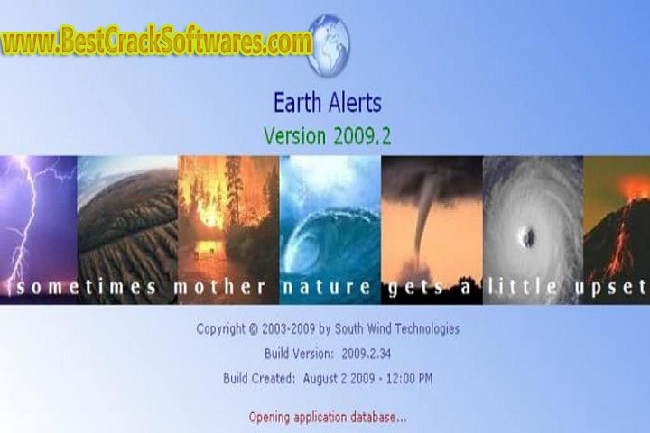 Earth Alerts 1.0 Software System Requirements