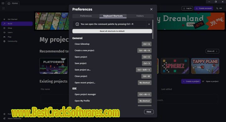 GDevelop 5 Setup 5.2.168 Pc Software with patch