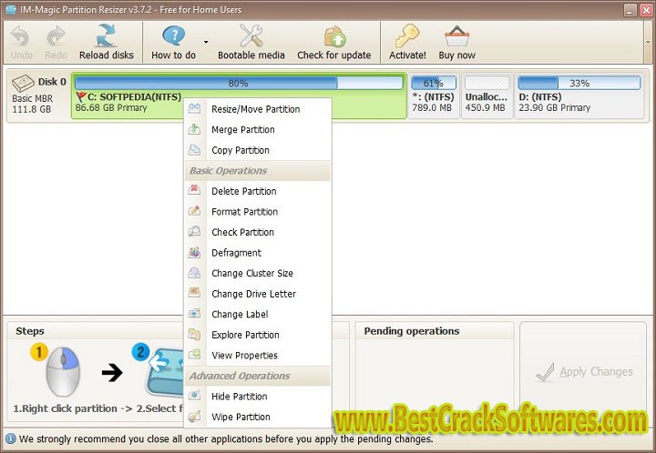 IM-Magic Partition Resizer 6.9.0 Pc Software with crack