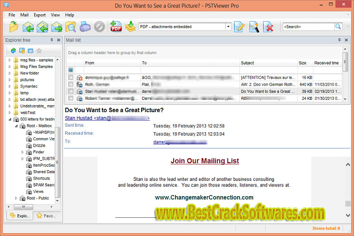 PST Viewer Pro 24 9.0.1663.0  Software Technical Setup Details