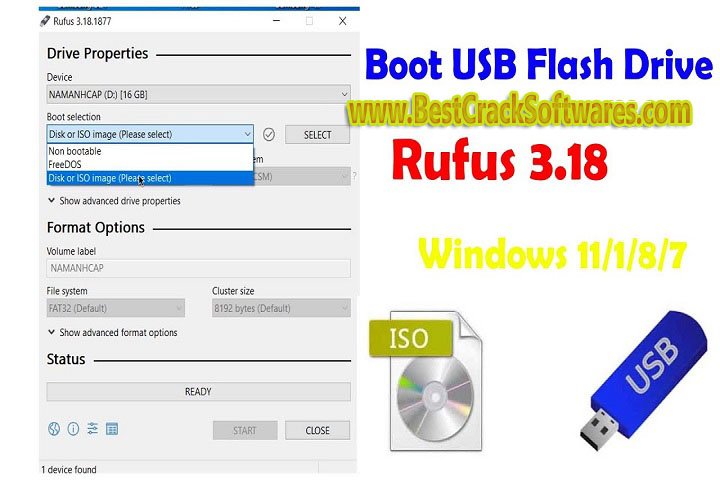 Rufus 3.20  Software System Requirements