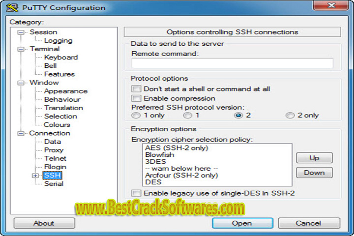 putty 64 bit 0.79  Software Features