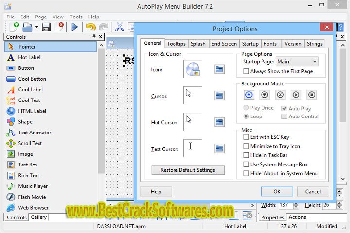 Auto Play Menu Builder 9.0.0.2836  Software Technical Setup Details